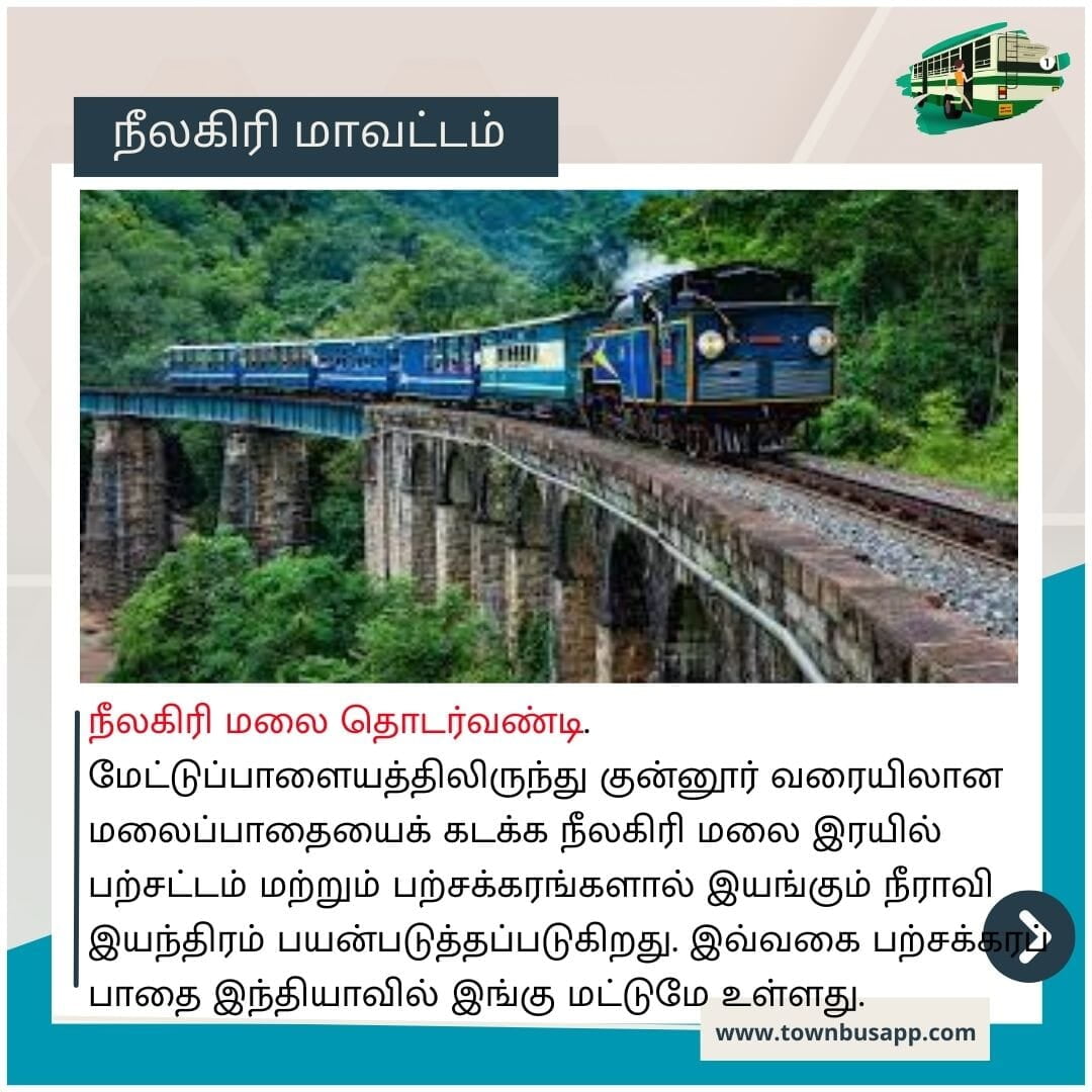 Nilgiris Mountain Train